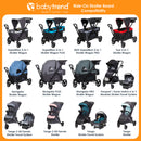 Load image into gallery viewer, Baby Trend Ride-On Stroller Board compatibility strollers and wagons