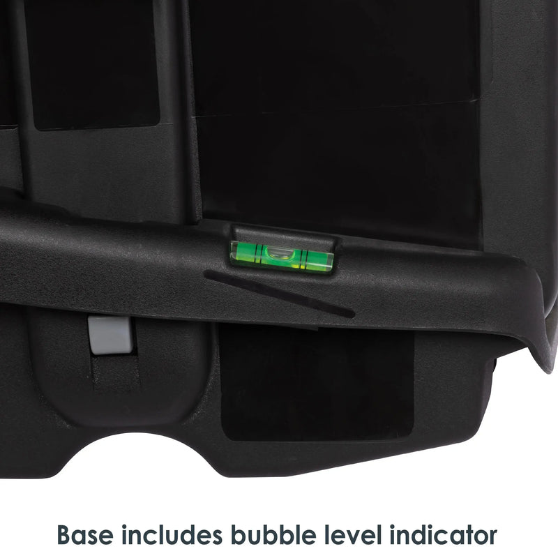 Bubble level on the base of the Baby Trend EZ-Lift PLUS Infant Car Seat