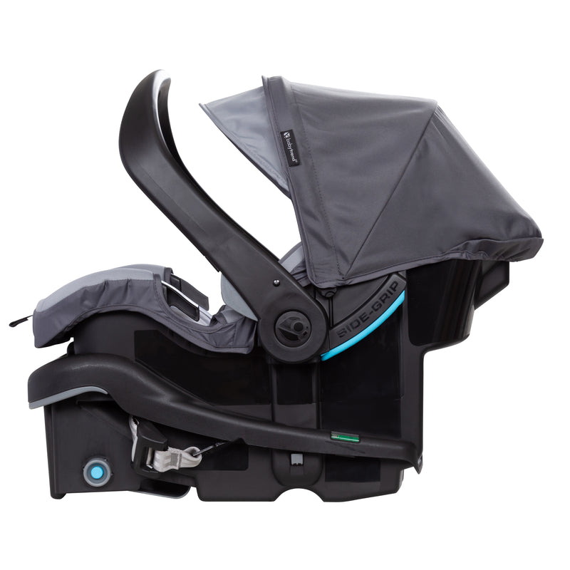 Handle of the Baby Trend EZ-Lift PRO Infant Car Seat rotate forward to be anti rebound bar