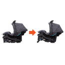 Load image into gallery viewer, Baby Trend EZ-Lift PRO Infant Car Seat with flip foot recline on base