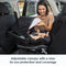 Baby Trend EZ-Lift PRO Infant Car Seat adjustable canopy with a visor for sun protection and coverage