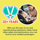 Load image into gallery viewer, Baby Trend with over 30 years of car seat manufacturing experience 