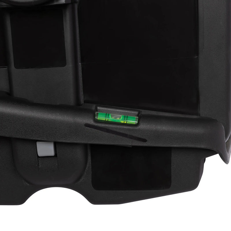 Baby Trend Secure-Lift Infant Car Seat base include a bubble level for easy angle install