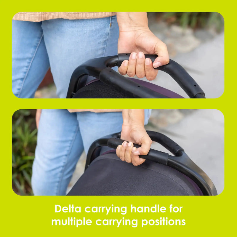 Baby Trend Secure-Lift Infant Car Seat delta carrying handle for multiple carrying positions