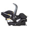 Baby Trend Ally 35 Infant Car Seat handle bar is placed upward for carrying