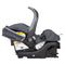 Baby Trend Ally 35 Infant Car Seat handle bar is placed upward for carrying