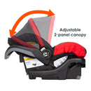 Load image into gallery viewer, Baby Trend Ally 35 Infant Car Seat with Cozy Cover adjustable 2 panl canopy