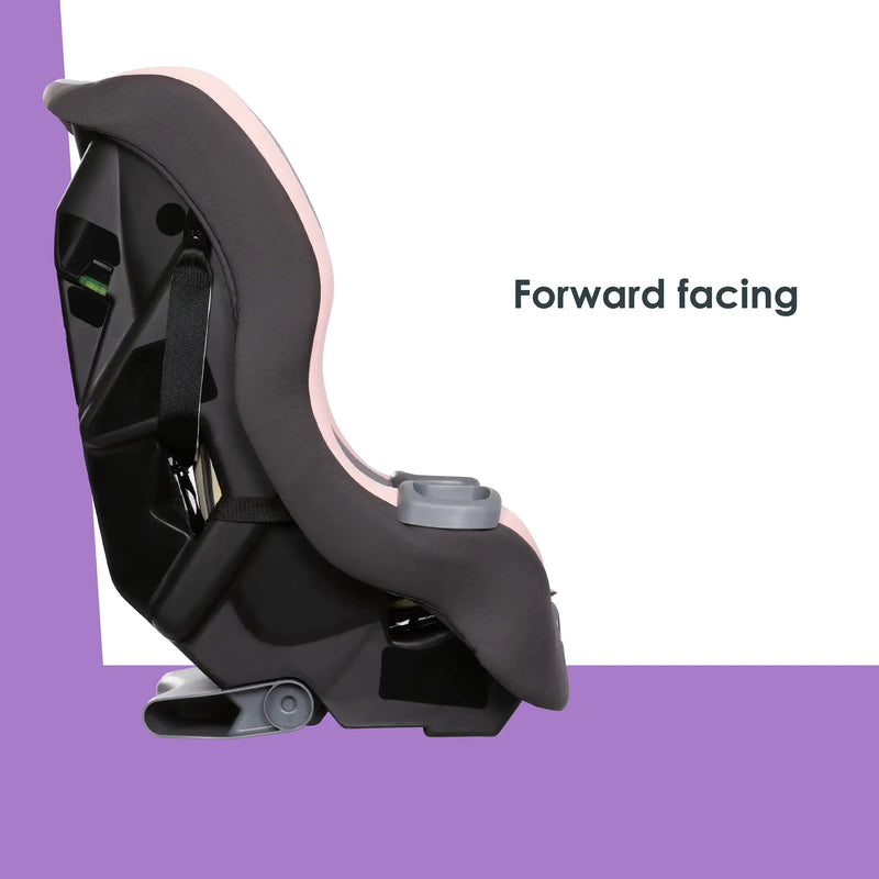 Side view forward facing mode of the Baby Trend Trooper 3-in-1 Convertible Car Seat