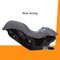 Side view rear facing mode of the Baby Trend Trooper 3-in-1 Convertible Car Seat