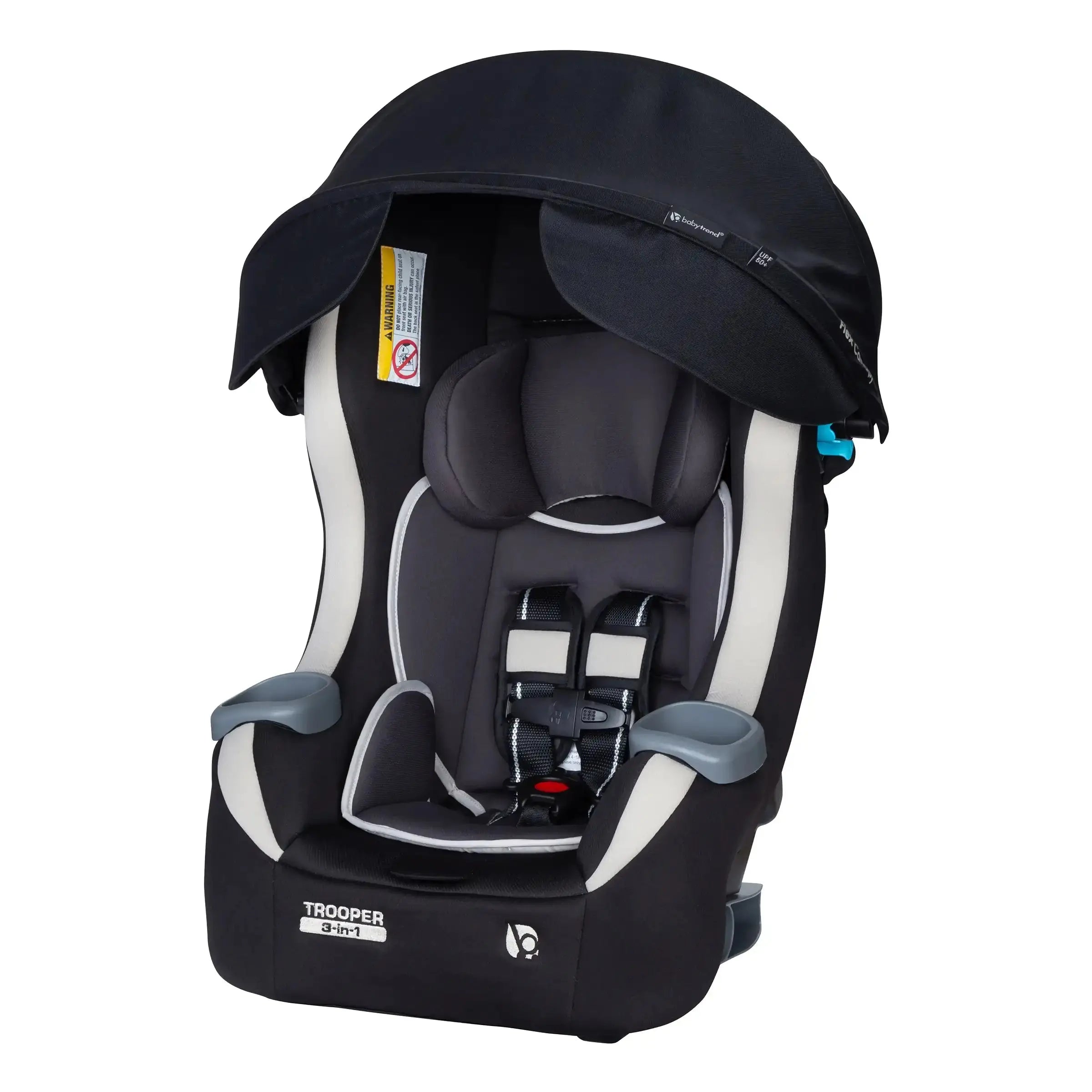 Baby Trend Trooper PLUS 3-in-1 Convertible Car Seat with Canopy