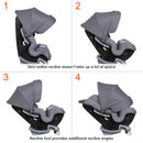 Load image into gallery viewer, Baby Trend Cover Me 4-in-1 Convertible Car Seat seating position