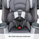 Load image into gallery viewer, Baby Trend Cover Me 4-in-1 Convertible Car Seat no twist harness