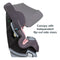 Baby Trend Cover Me 4-in-1 Convertible Car Seat canopy visors