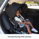 Load image into gallery viewer, Toddler forward facing with harness in the Baby Trend Cover Me 4-in-1 Convertible Car Seat