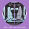 Baby Trend Hybrid 3-in-1 Combination Booster Car Seat head and body inserts are reversible