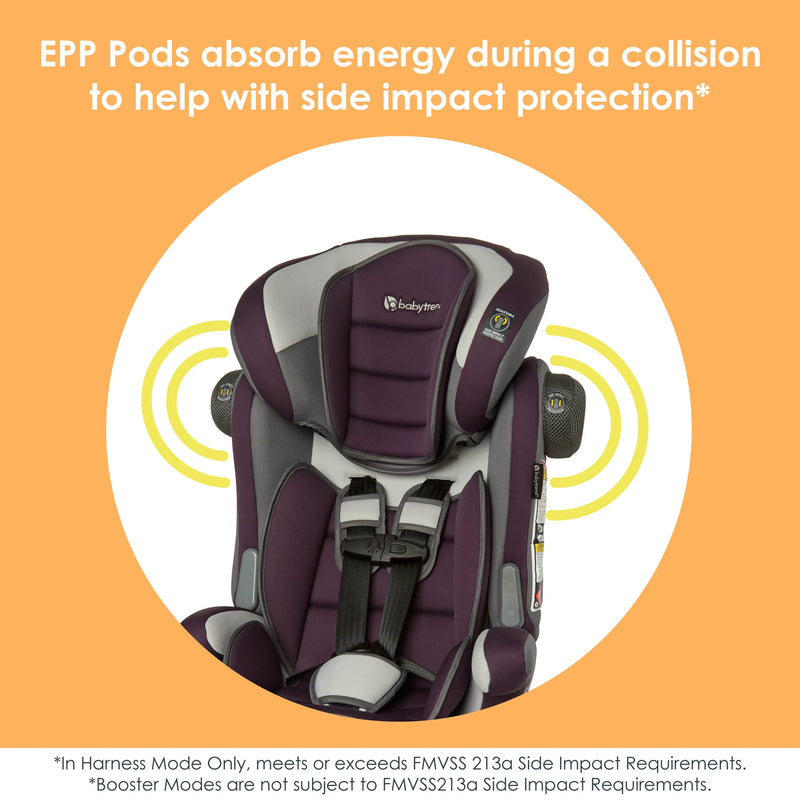 Hybrid™ SI 3-in-1 Combination Booster Car Seat with Side Impact Protection