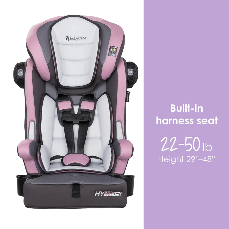 Hybrid™ SI 3-in-1 Combination Booster Car Seat with Side Impact Protection in Desert Rose (Walmart Exclusive)