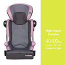 Load image into gallery viewer, Hybrid™ SI 3-in-1 Combination Booster Car Seat with Side Impact Protection in Desert Rose (Walmart Exclusive)