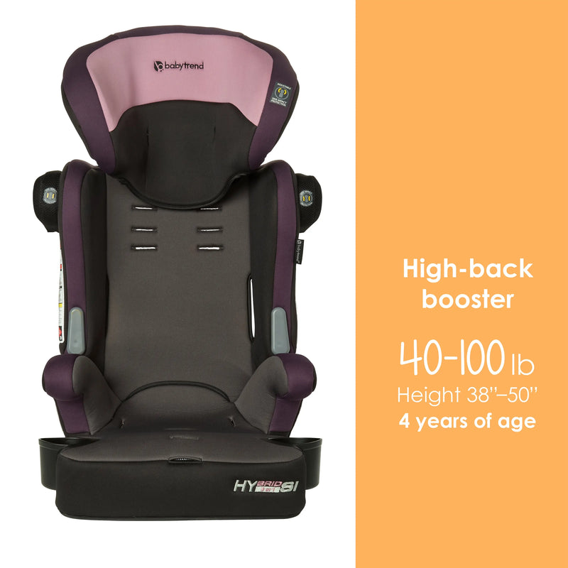 Hybrid™ SI 3-in-1 Combination Booster Car Seat with Side Impact Protection