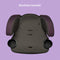 Top view of the Baby Trend Hybrid SI 3-in-1 Combination Booster Car Seat in backless booster mode