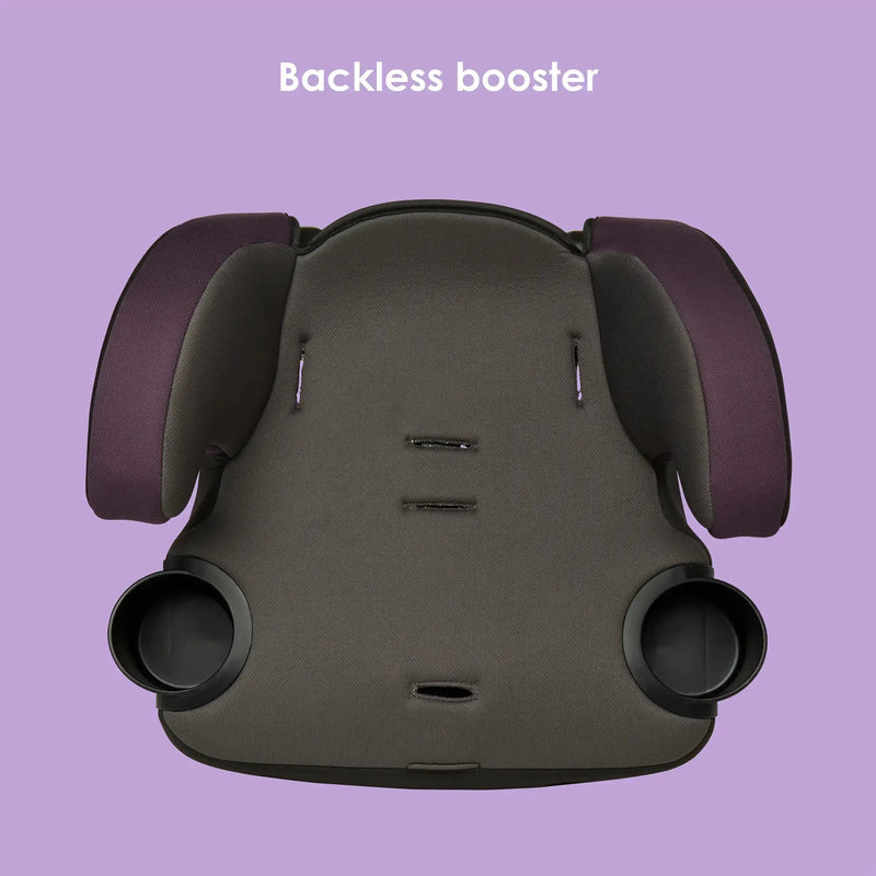 Top view of the Baby Trend Hybrid SI 3-in-1 Combination Booster Car Seat in backless booster mode