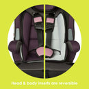 Load image into gallery viewer, Head and body inserts are reversible with the Baby Trend Hybrid SI 3-in-1 Combination Booster Car Seat