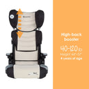 Load image into gallery viewer, Baby Trend PROtect 2-in-1 Folding Booster Car Seat high back booster mode