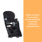 Baby Trend PROtect 2-in-1 Folding Booster Car Seat folds compact for transport and fits perfectly in aircraft overhead