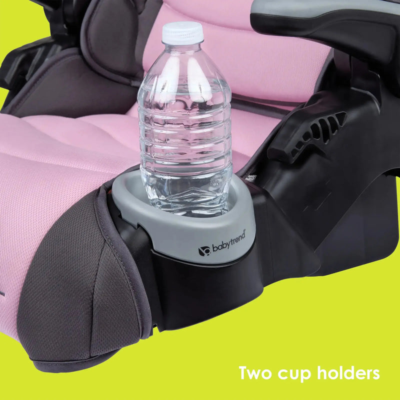 Baby Trend PROtect 2-in-1 Folding Booster Car Seat includes two cup holders