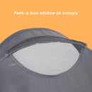 Load image into gallery viewer, Baby Trend Journey Jogger Stroller peek a boo window on canopy