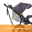 Load image into gallery viewer, Baby Trend XCEL-R8 PLUS Jogger Stroller with LED multiple position reclining seat