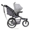 Combine with a Baby Trend infant car seat to create a travel system with the Baby Trend Expedition Jogger Stroller, car seat sold separately