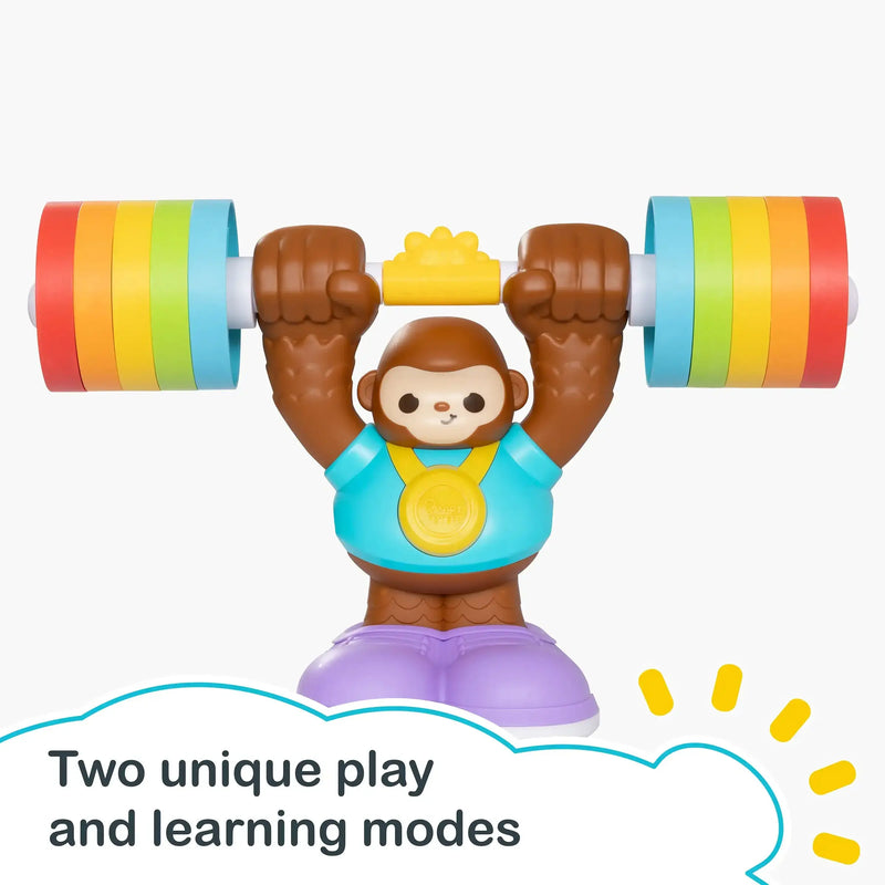 Smart Steps Balance Buddy Learning Monkey includes two unique play and learning modes