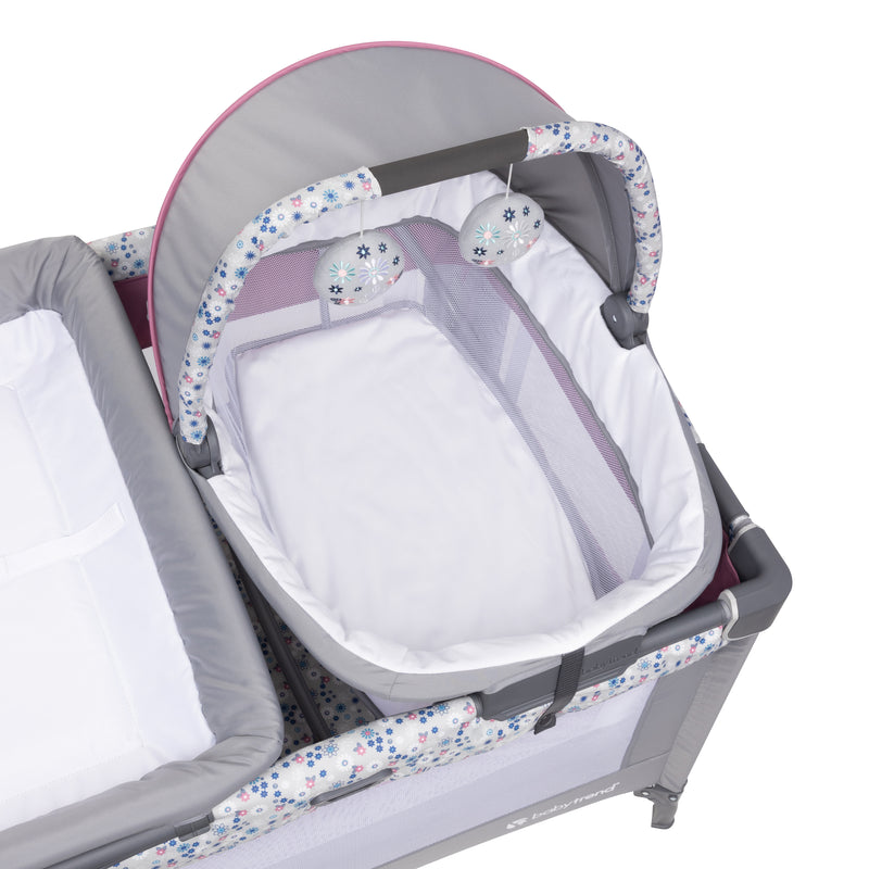 Nursery Den Playard with Rocking Cradle