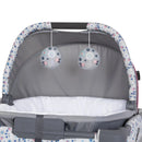 Load image into gallery viewer, Baby Trend Nursery Den Playard with Rocking Cradle with two hanging toys