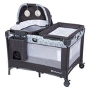 Load image into gallery viewer, Baby Trend Nursery Den Playard with Rocking Cradle with all accessories attached