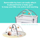 Load image into gallery viewer, Play Suite 3-in-1 Quick-Fold Playard with Baby Gym in Quartz Stone (Target Exclusive)