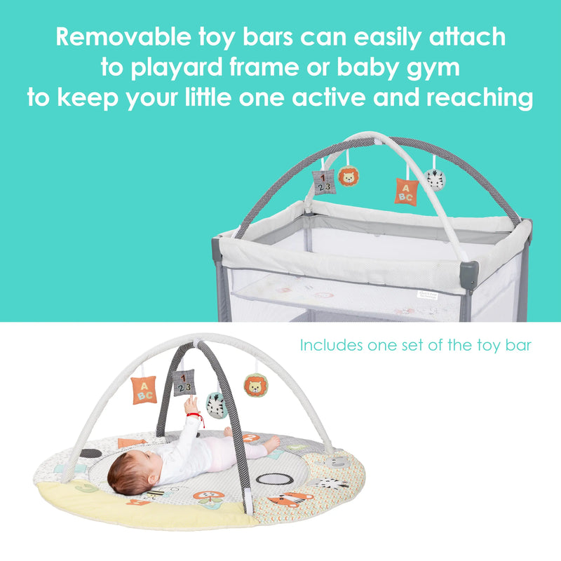 Play Suite 3-in-1 Quick-Fold Playard with Baby Gym in Quartz Stone (Target Exclusive)