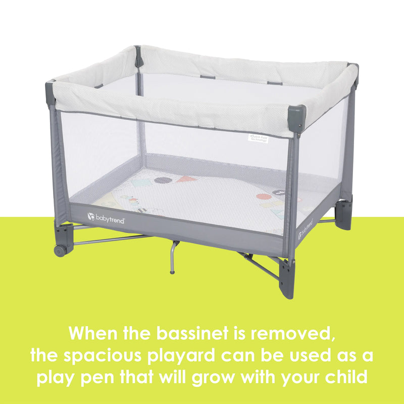 Play Suite 3-in-1 Quick-Fold Playard with Baby Gym in Quartz Stone (Target Exclusive)