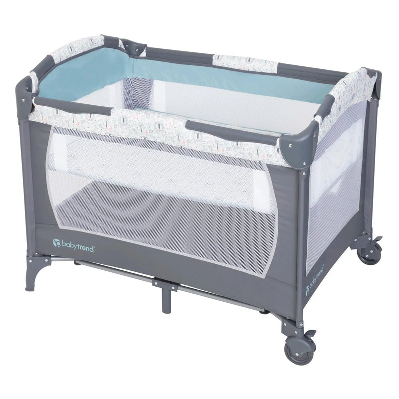 Baby Trend EZ Rest Deluxe Nursery Center Playard with full size bassinet attached