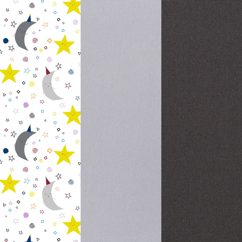 Baby Trend Nursery Center Playard fashion moon and stars pattern and neutral color