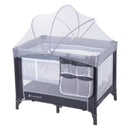 Load image into gallery viewer, Baby Trend Nursery Center Playard with Bassinet in Stellar Grey