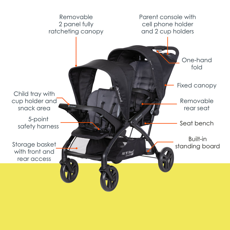 Sit N' Stand® Double 2.0 Stroller