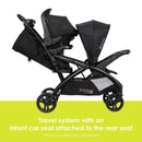 Load image into gallery viewer, Sit N' Stand® Double 2.0 Stroller in Desert Tan (Walmart Exclusive)