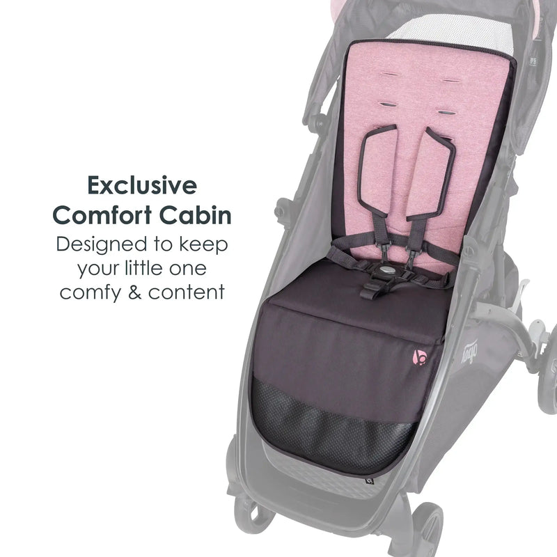 Baby Trend Tango Stroller exclusive comfort cabin designed to keep your little one comfy and content