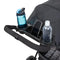 Parent condole with center department and two cup holders on the Baby Trend Passport Carriage Stroller