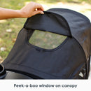 Load image into gallery viewer, Baby Trend Expedition DLX Jogging Stroller peek-a-boo window on canopy