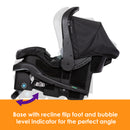 Load image into gallery viewer, Baby Trend EZ-Lift PLUS Infant Car Seat base with recline flip foot and bubble level indicator for the perfect angle