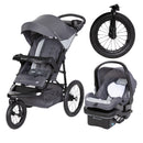 Load image into gallery viewer, Baby Trend Expedition Zero Flat Jogging Stroller Travel System with LED Lights