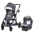 Morph Single to Double Modular Stroller Travel System with EZ-Lift™ PLUS Infant Car Seat